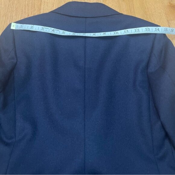 Vintage quascutum ondon avy lue ool lazer - Picture 11 of 15